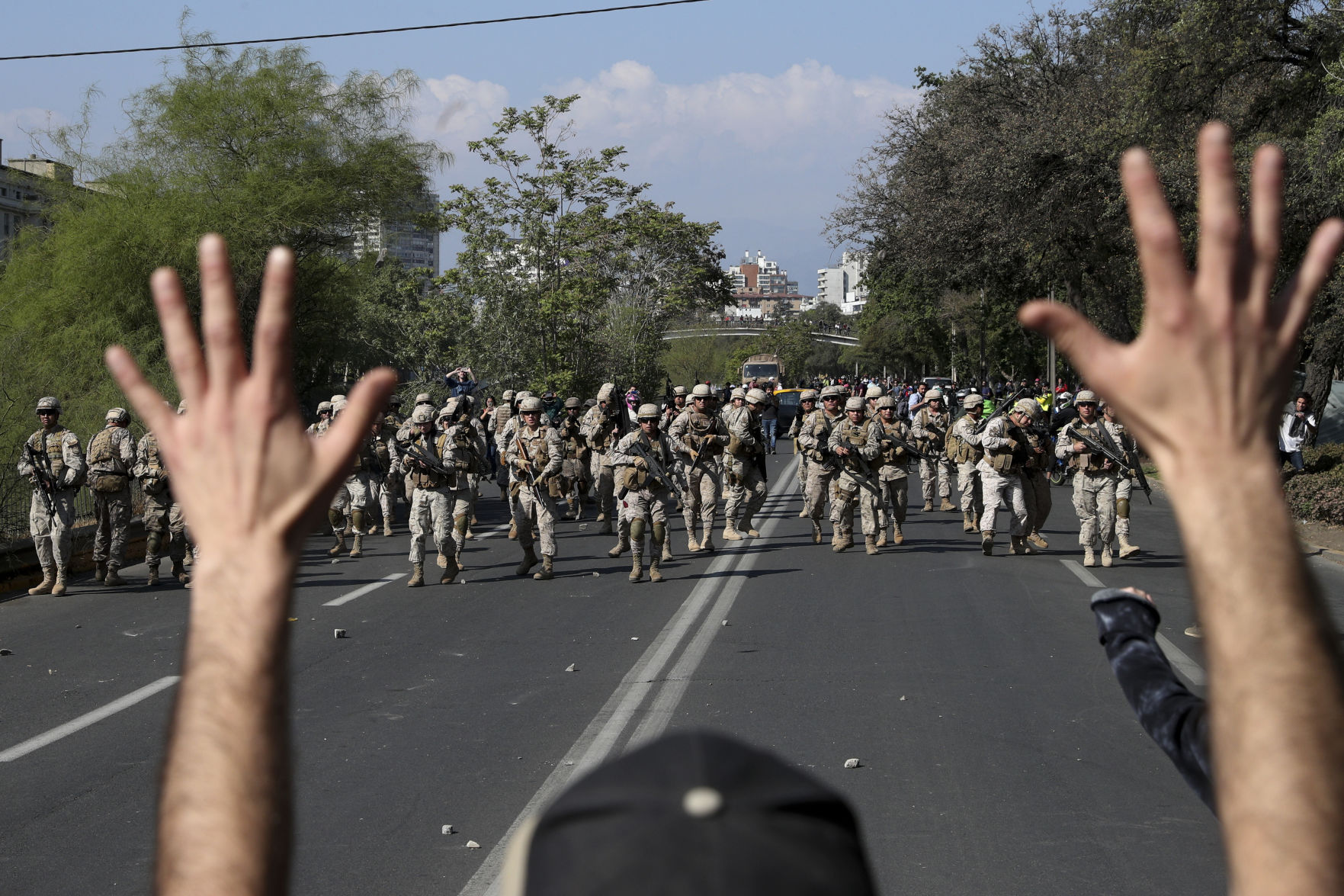 APTOPIX Chile Protests